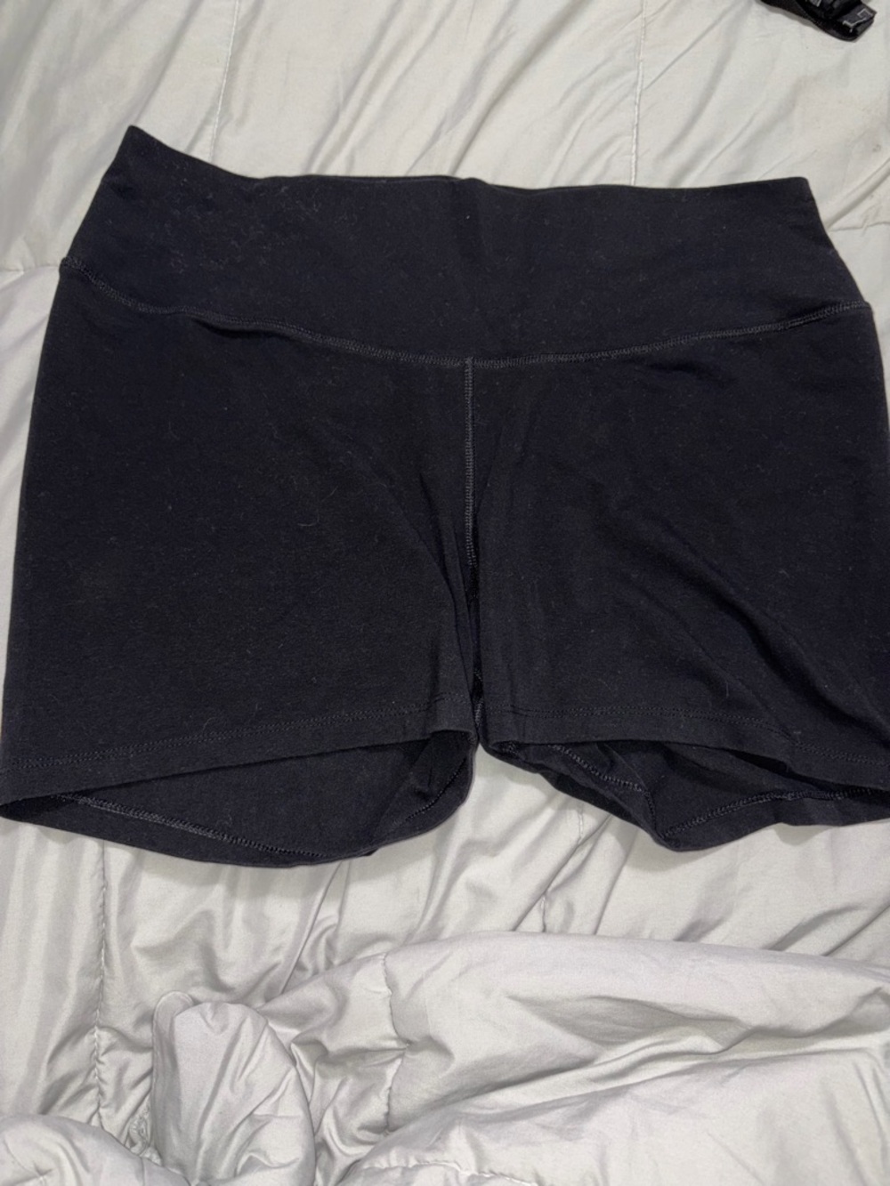 Old Navy Black High-Rise Bike Shorts